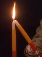 one Winterfest candle lighting another